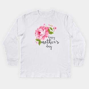 mother's day Kids Long Sleeve T-Shirt